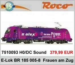 Roco 7510093 H0 DC Sound E-Lok 183 005-8 Taurus, alex(a), Ep.VI Jetzt sind die Frauen am Zug