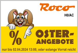 Roco Roco - H0 / 1:87 AC Wechselstrom - Lok + Wagen - Oster Angebote