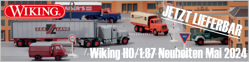 Wiking Wiking - H0 / 1:87 - Neuheiten - Mai - 2024