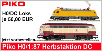 Piko Piko - H0 / 1:87 DC Gleichstrom - Lok + Wagen - Herbstaktion - 2024