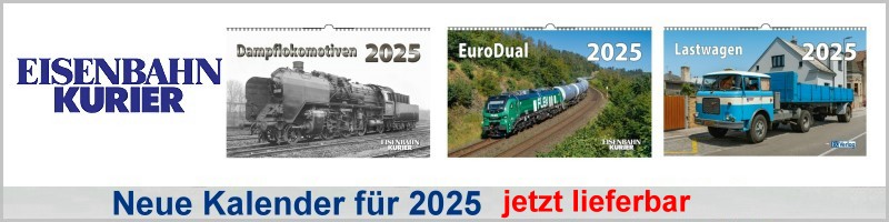 Eisenbahn-Kurier Eisenbahn-Kurier - Kalender - Neuheiten - 2025