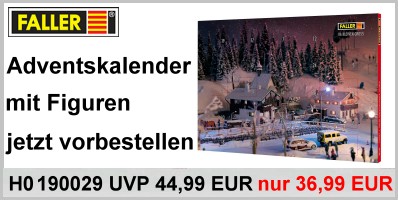 Faller 190029 H0 FALLER Adventskalender mit Figuren